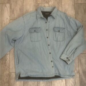 Vintage Men’s Canyon Creek Fleece lined Denim Jacket